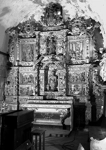 Retable de saint Joseph, en bois sculpté peint et doré - © Ministère de la Culture (France), Médiathèque du patrimoine et de la photographie, diffusion RMN-GP