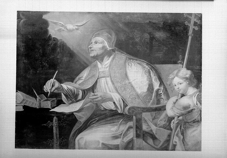 Peinture sur toile : Saint Grégoire