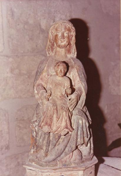 statue : Vierge en majesté dite Notre-Dame-de-la-Rivière