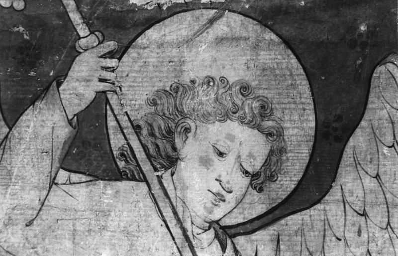 tableau : saint Michel, détail