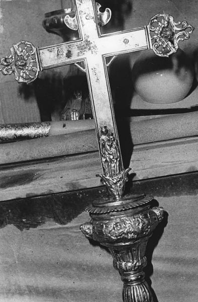 croix de procession, vue partielle - © Ministère de la Culture (France), Médiathèque du patrimoine et de la photographie (objets mobiliers), tous droits réservés