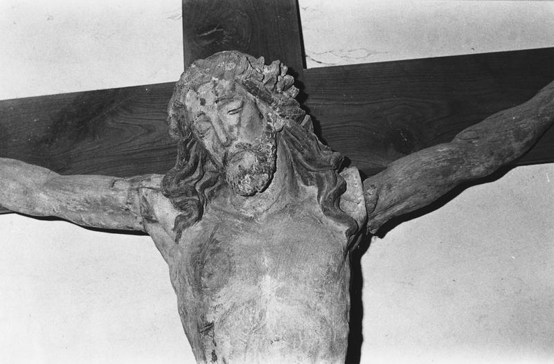 statue : Christ en croix, détail - © Ministère de la Culture (France), Médiathèque du patrimoine et de la photographie (objets mobiliers), tous droits réservés