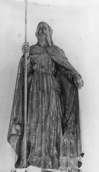 statue : saint Jacques, vue générale - © Ministère de la Culture (France), Médiathèque du patrimoine et de la photographie (objets mobiliers), tous droits réservés