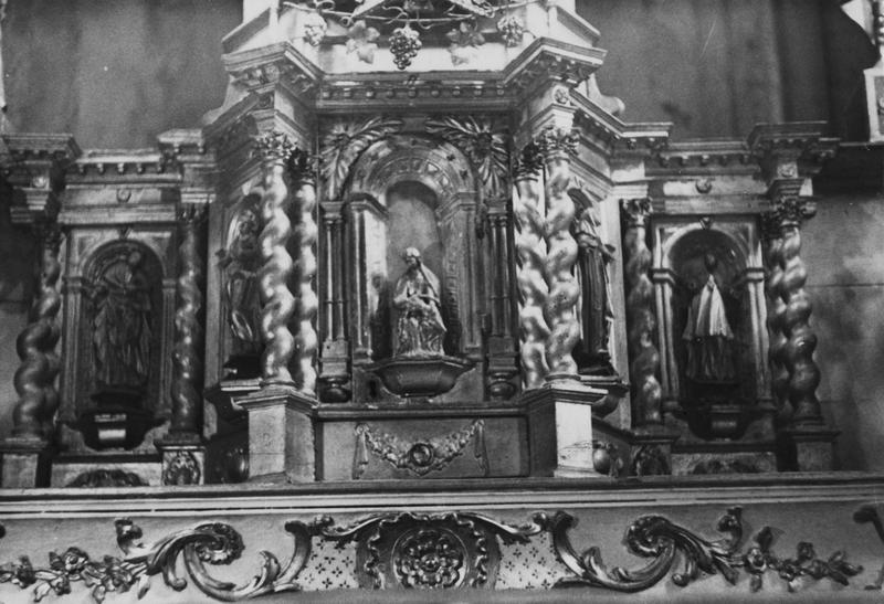 tabernacle, vue partielle