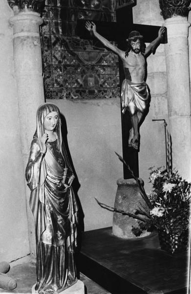 statue : Vierge de l'annonciation (la), vue générale