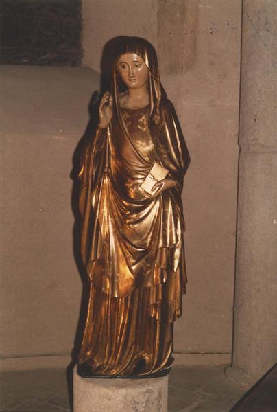 statue : Vierge de l'annonciation (la), vue générale