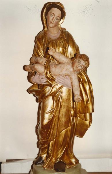 statue : Vierge à l'Enfant, vue générale