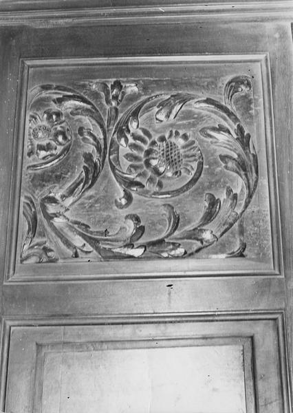bas-relief, détail : rosace