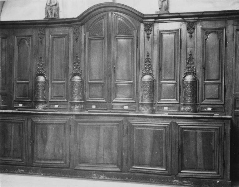 armoire de sacristie, vue générale