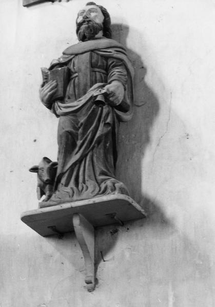 statue : saint Antoine, vue générale