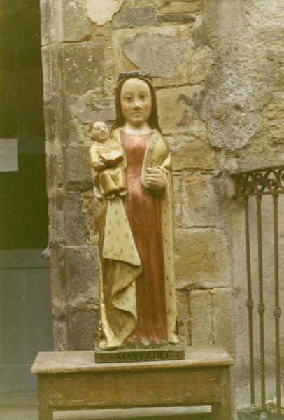 statue : Vierge à l'Enfant, vue générale - © Ministère de la Culture (France), Médiathèque du patrimoine et de la photographie (objets mobiliers), tous droits réservés