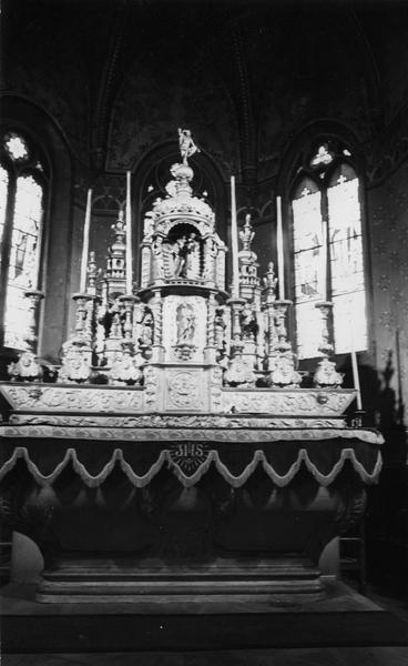 autel (maître-autel), vue générale