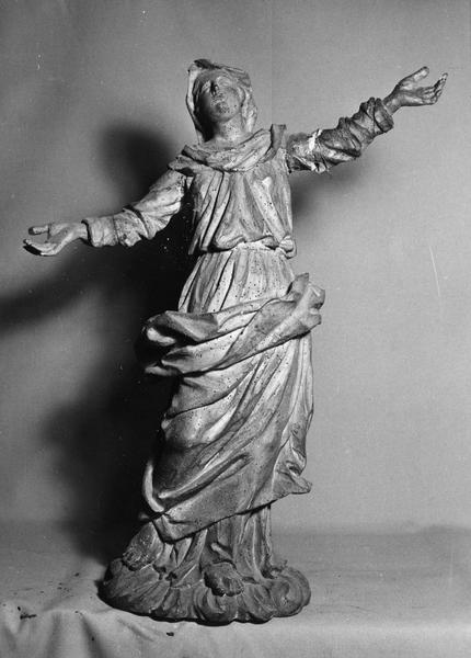 statue : Vierge de l'Assomption (la), vue générale - © Ministère de la Culture (France), Médiathèque  du patrimoine et de la photographie (objets mobiliers), tous droits réservés