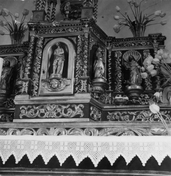 tabernacle du maître-autel, vue partielle - © Ministère de la Culture (France), Médiathèque du patrimoine et de la photographie (objets mobiliers), tous droits réservés