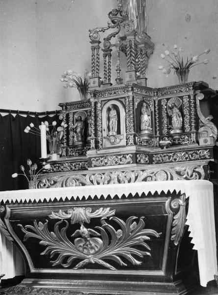 maître-autel, vue générale - © Ministère de la Culture (France), Médiathèque du patrimoine et de la photographie (objets mobiliers), tous droits réservés