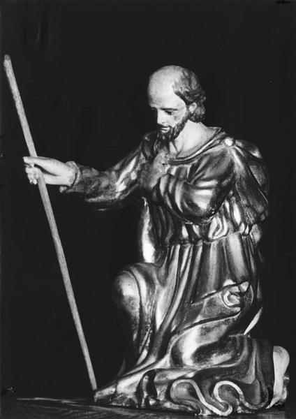 statue (statuette) : saint Joseph, vue générale