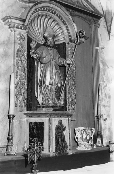 statue, niche : saint Avit, vue générale - © Ministère de la Culture (France), Médiathèque du patrimoine et de la photographie (objets mobiliers), tous droits réservés