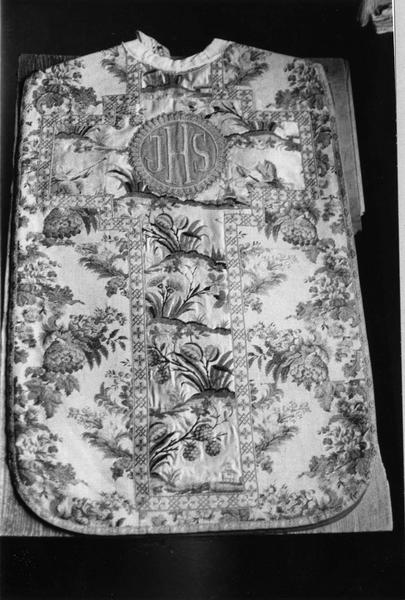 chasuble, vue générale