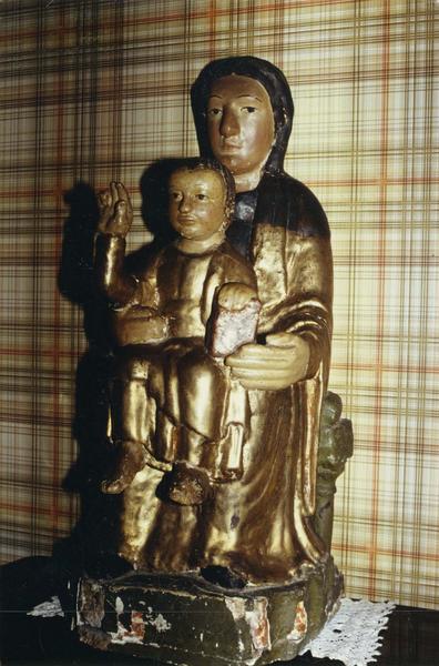 statue : Vierge en majesté, vue générale - © Ministère de la Culture (France), Médiathèque du patrimoine et de la photographie (objets mobiliers), tous droits réservés