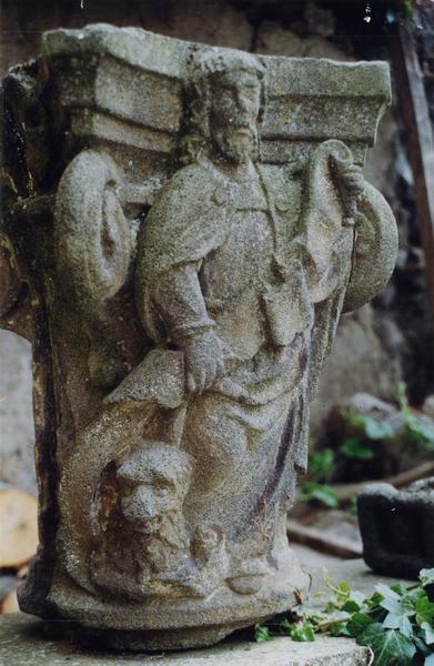 chapiteau : Saint Marc l'Evangéliste, vue générale - © Ministère de la Culture (France), Médiathèque du patrimoine et de la photographie (objets mobiliers), tous droits réservés