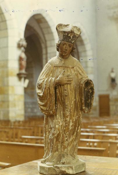 statue : saint Yves, vue générale - © Ministère de la Culture (France), Médiathèque  du patrimoine et de la photographie (objets mobiliers), tous droits réservés