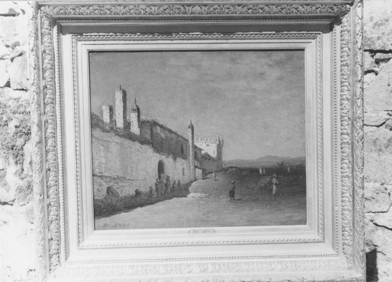 tableau : paysage d'Algérie, vue générale