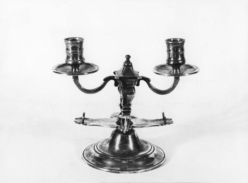 double bougeoir, vue générale