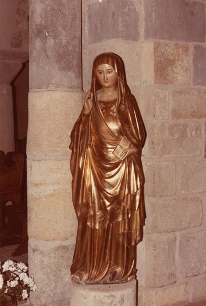 statue : Vierge de l'annonciation (la), vue générale