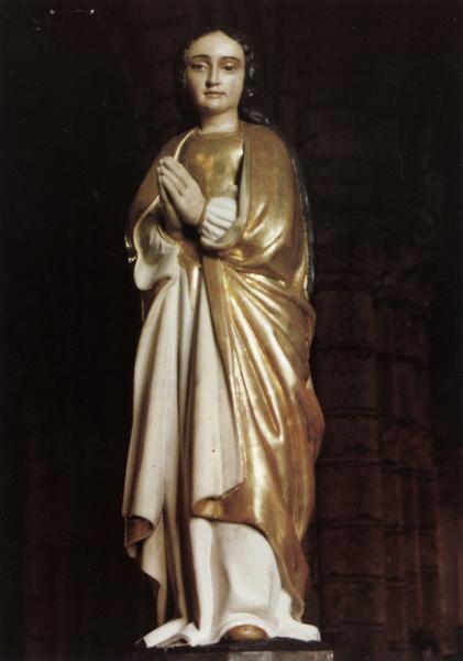 statue : Notre-Dame de Bonne Nouvelle, vue générale - © Ministère de la Culture (France), Médiathèque du patrimoine et de la photographie (objets mobiliers), tous droits réservés