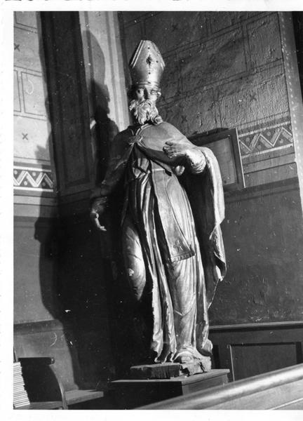 statue : saint Jérôme, vue générale