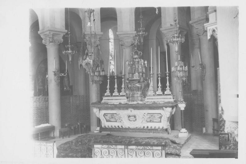 autel, tabernacle, exposition (maître-autel), vue générale