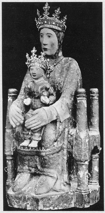 groupe sculpté : Vierge en majesté - © Ministère de la Culture (France), Médiathèque du patrimoine et de la photographie, diffusion GrandPalaisRmn Photo