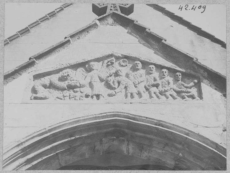 bas-relief : le Martyre de saint Etienne