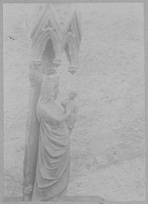 statuette : Vierge à l'Enfant dite Notre-Dame-de-Grâce
