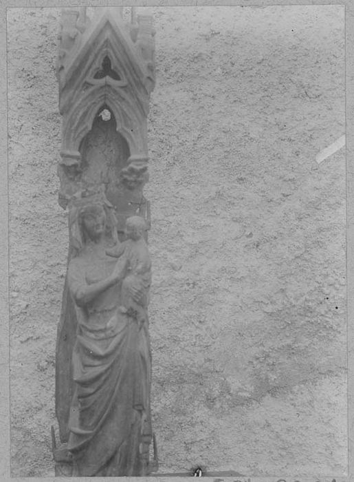 statuette : Vierge à l'Enfant dite Notre-Dame-de-Grâce
