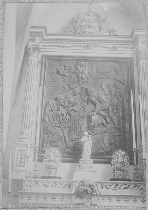 bas-relief : l'Adoration des bergers