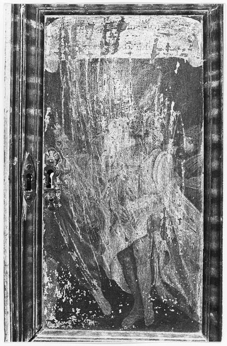 porte peinte n°2 : Scène de la Passion - © Ministère de la Culture (France), Médiathèque du patrimoine et de la photographie, diffusion GrandPalaisRmn Photo