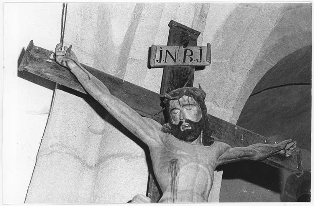 statue : Christ en croix, vue partielle - © Ministère de la Culture (France), Médiathèque du patrimoine et de la photographie, diffusion GrandPalaisRmn Photo