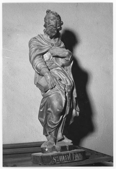 statue : Saint Matthieu - © Ministère de la Culture (France), Médiathèque du patrimoine et de la photographie, diffusion GrandPalaisRmn Photo