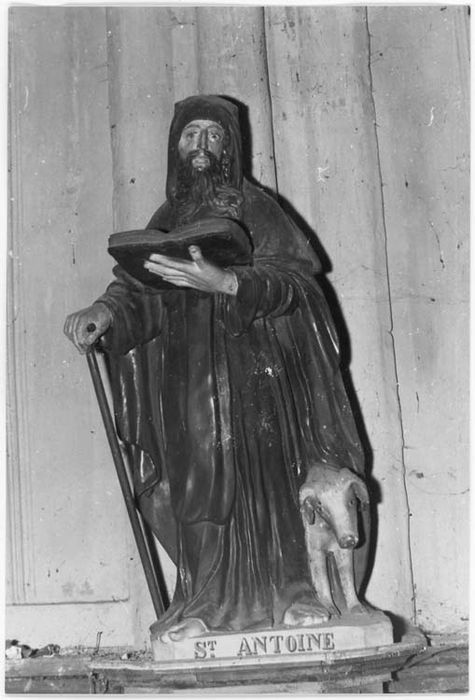 statue : Saint Antoine - © Ministère de la Culture (France), Médiathèque du patrimoine et de la photographie, diffusion GrandPalaisRmn Photo