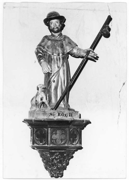 statue : Saint Roch