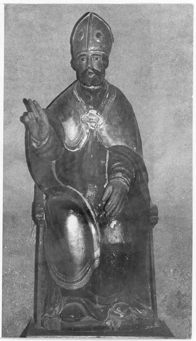 statue : Evêque assis - © Ministère de la Culture (France), Médiathèque du patrimoine et de la photographie, diffusion GrandPalaisRmn Photo