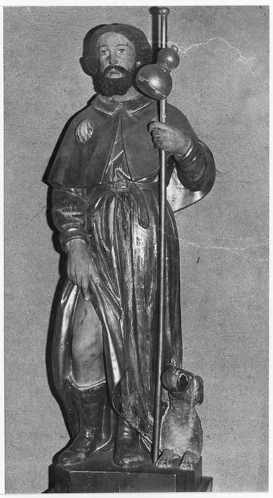 statue : Saint Roch - © Ministère de la Culture (France), Médiathèque du patrimoine et de la photographie, diffusion GrandPalaisRmn Photo