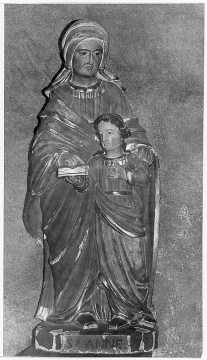 groupe sculpté : Sainte Anne et la Vierge - © Ministère de la Culture (France), Médiathèque du patrimoine et de la photographie, diffusion GrandPalaisRmn Photo