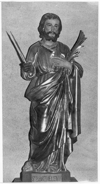 statue : Saint Barthélémy - © Ministère de la Culture (France), Médiathèque du patrimoine et de la photographie, diffusion GrandPalaisRmn Photo