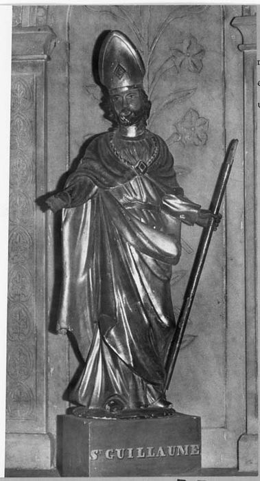 statue : Saint Guillaume