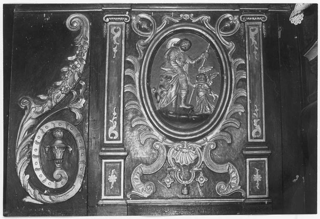 retable du maître-autel, détail