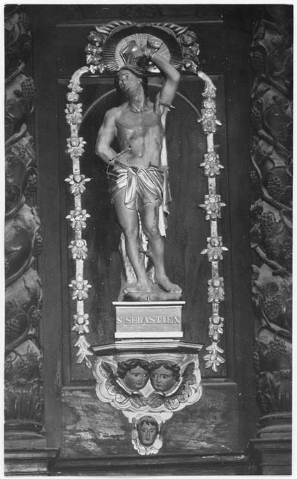 statue : Saint Sébastien