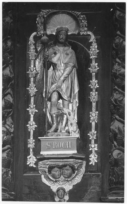 statue : Saint Roch