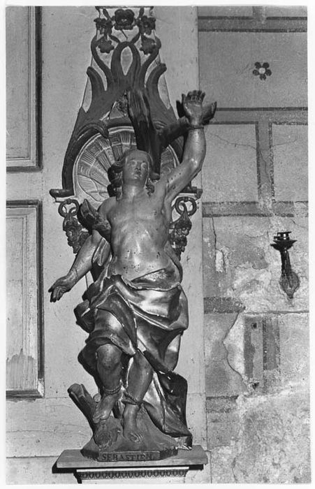 statue : Saint Sébastien